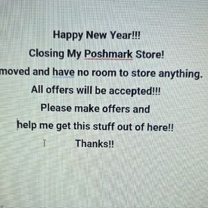 Store Closing Announcement